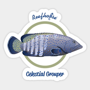 Celestial Grouper Sticker